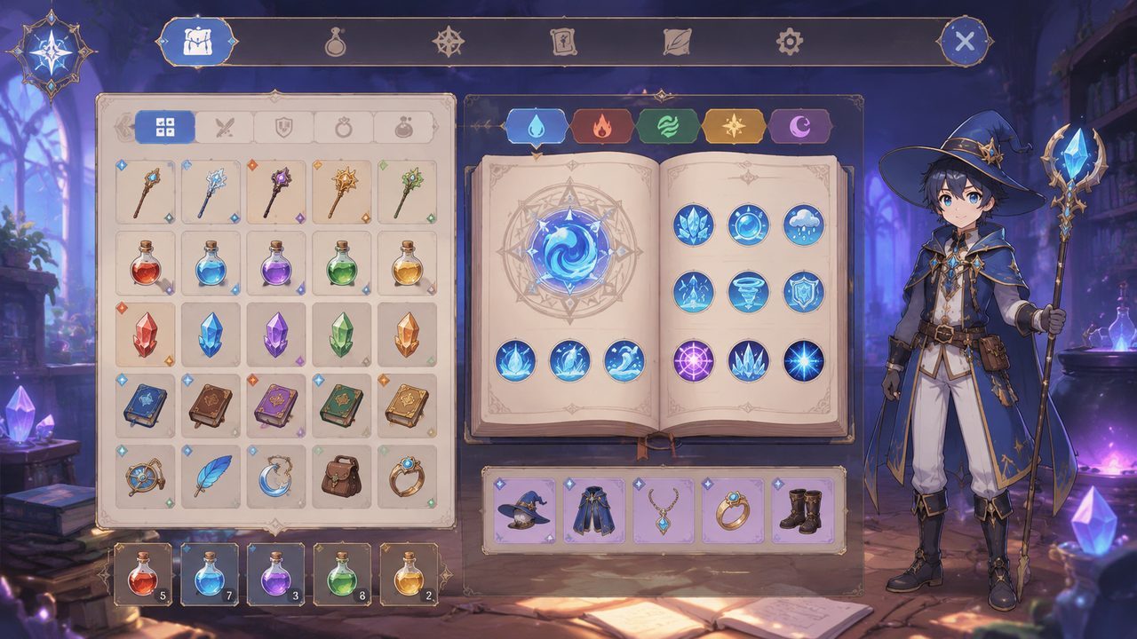 魔法师露娜 章节事件 资料图 2