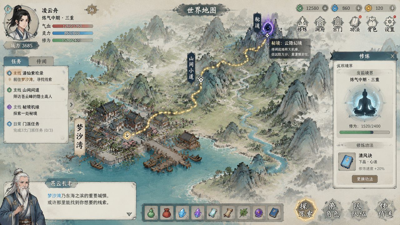 谪仙索欢录 支线内容 资料图 4